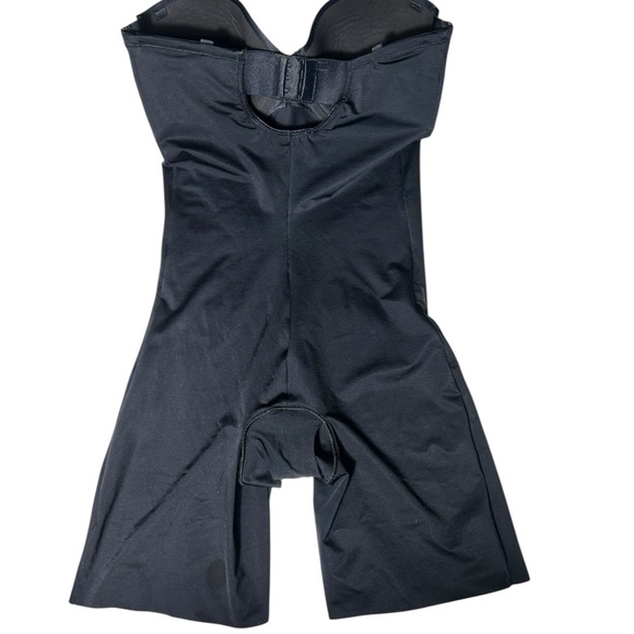 SPANX black Suit your Fancy Shapewear underwire strapless bodysuit size L NWOT - Picture 4 of 6